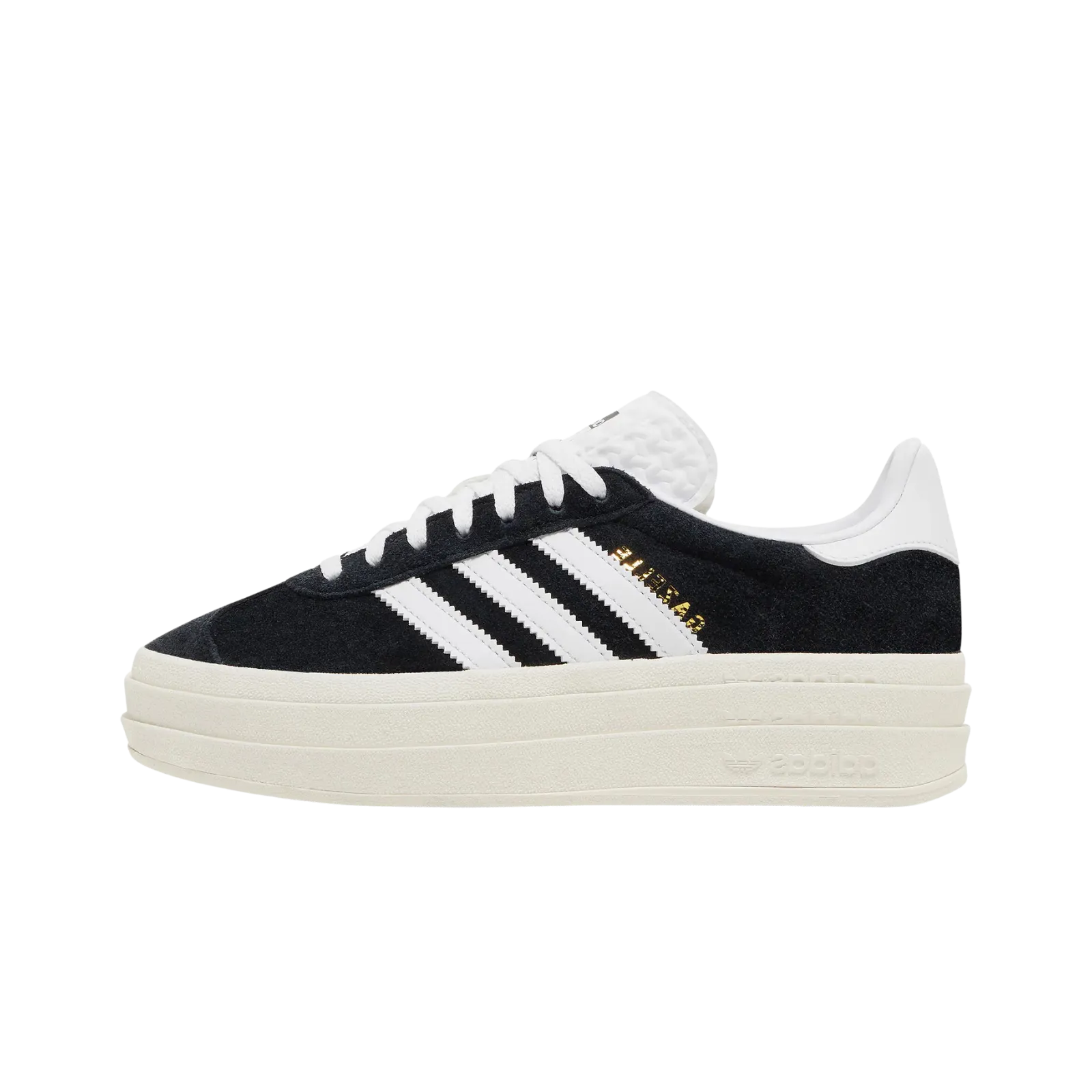 adidas Gazelle Bold Core Black White (Women's)
