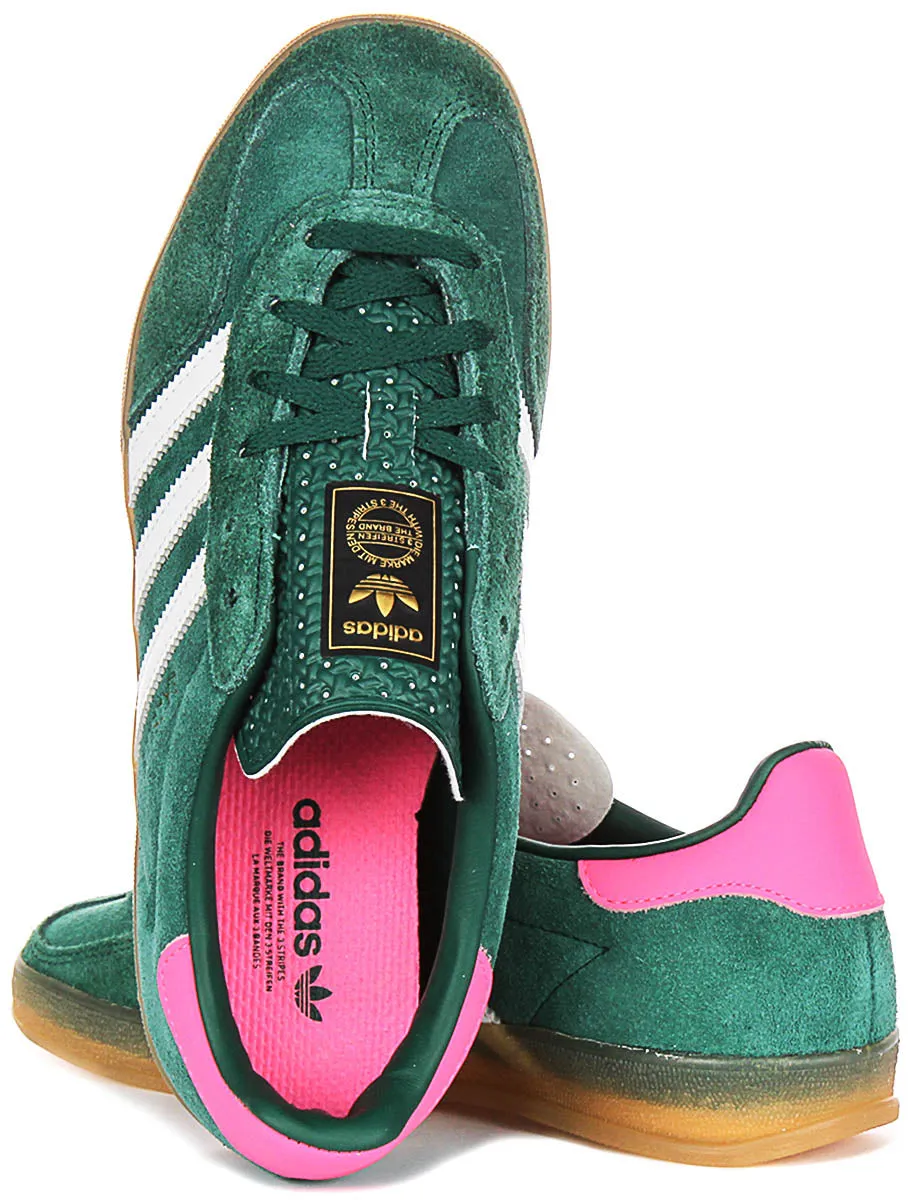 Adidas Gazelle Indoor In Green for Women