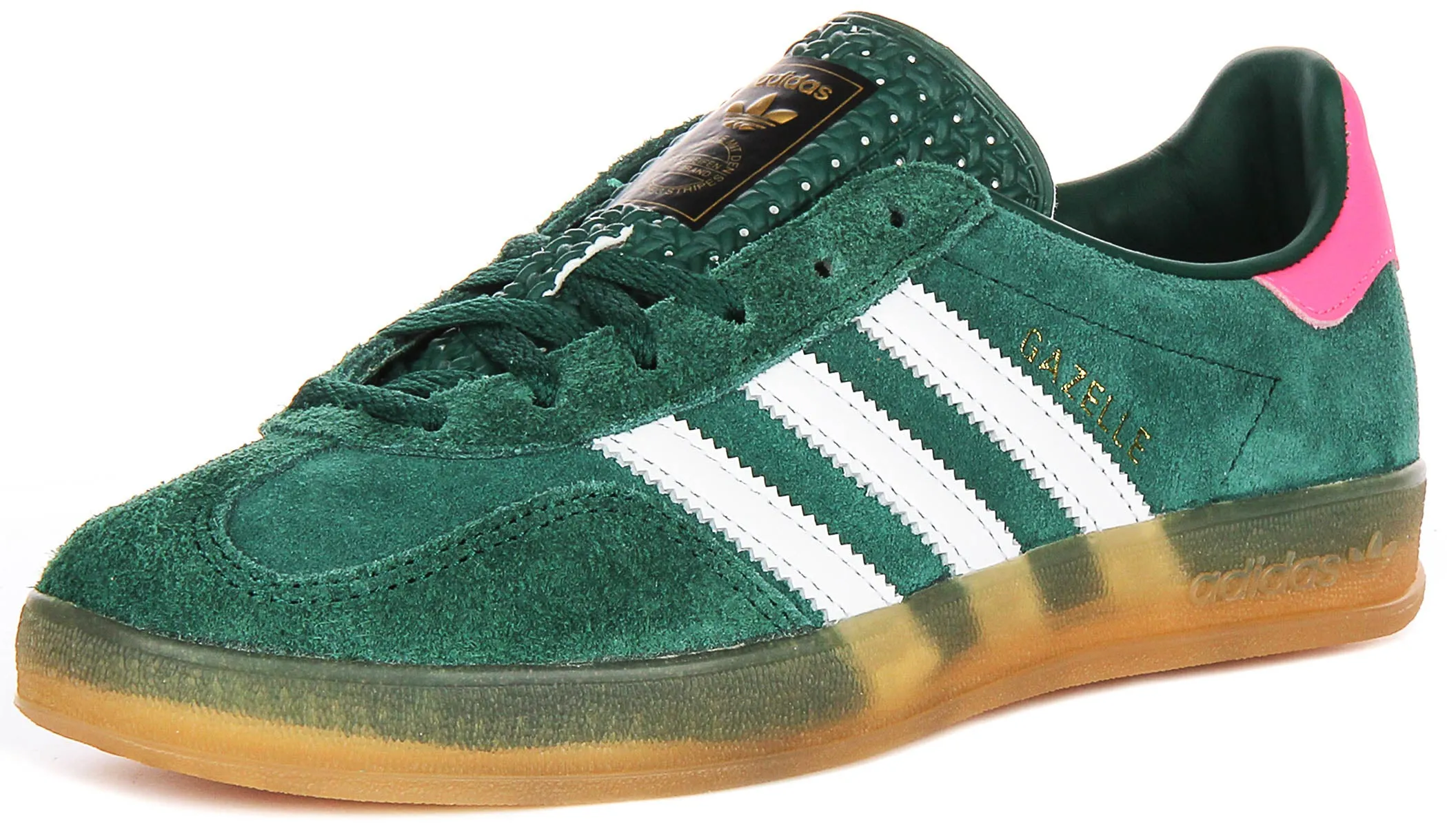 Adidas Gazelle Indoor In Green for Women
