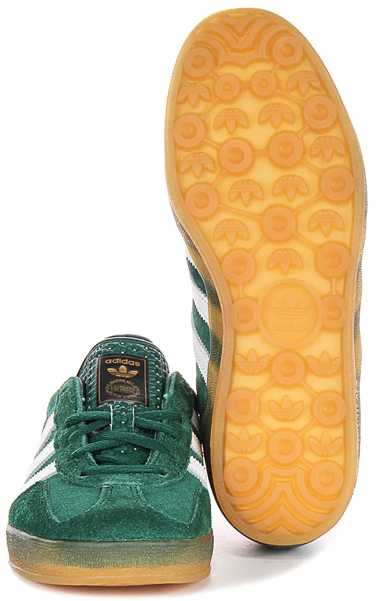 Adidas Gazelle Indoor In Green for Women