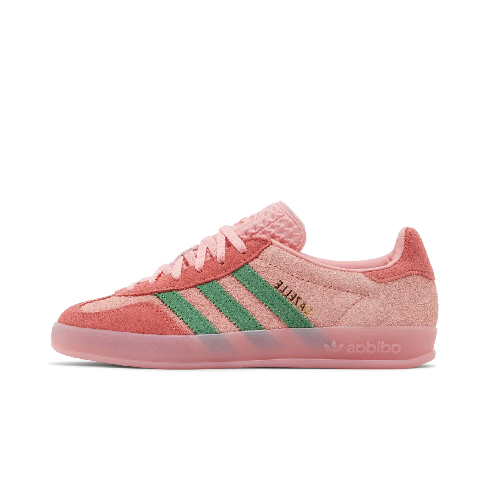 adidas Gazelle Indoor Semi Pink Spark Preloved Scarlet (Women's)