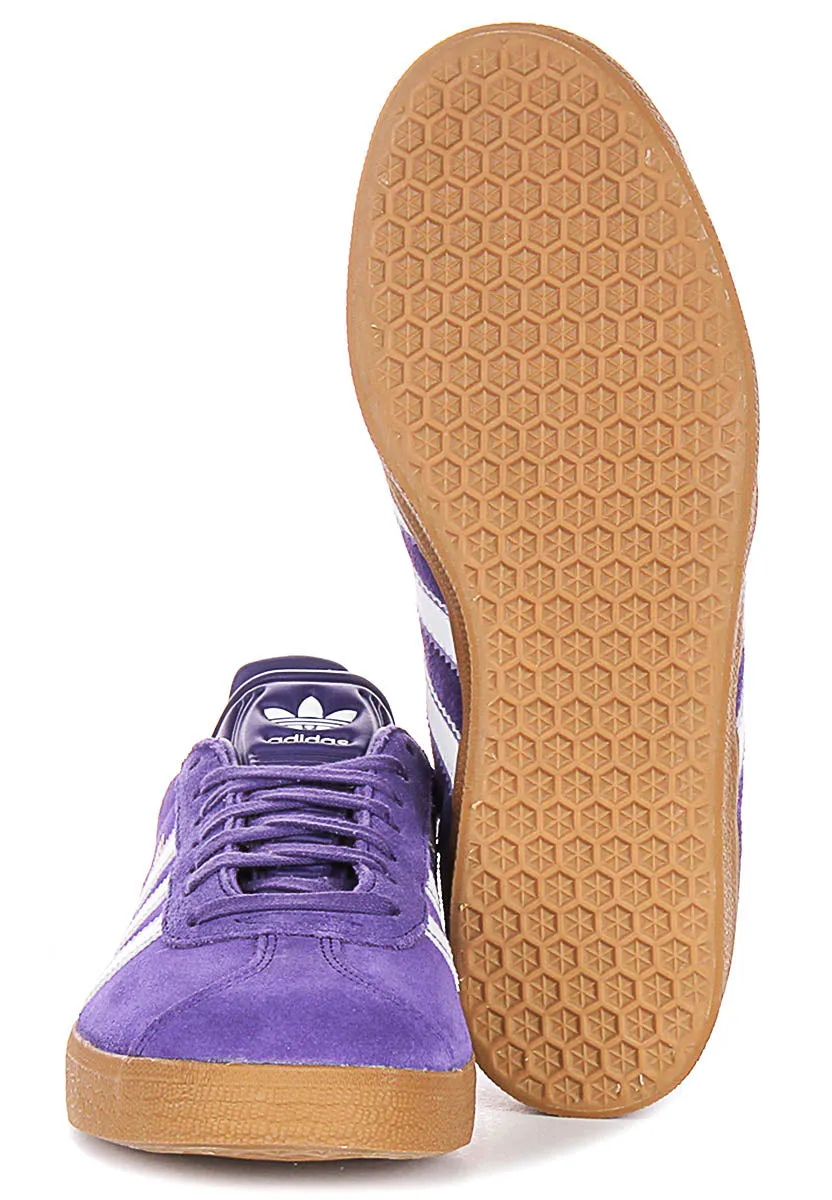 Adidas Gazelle X Real Madrid in Purple