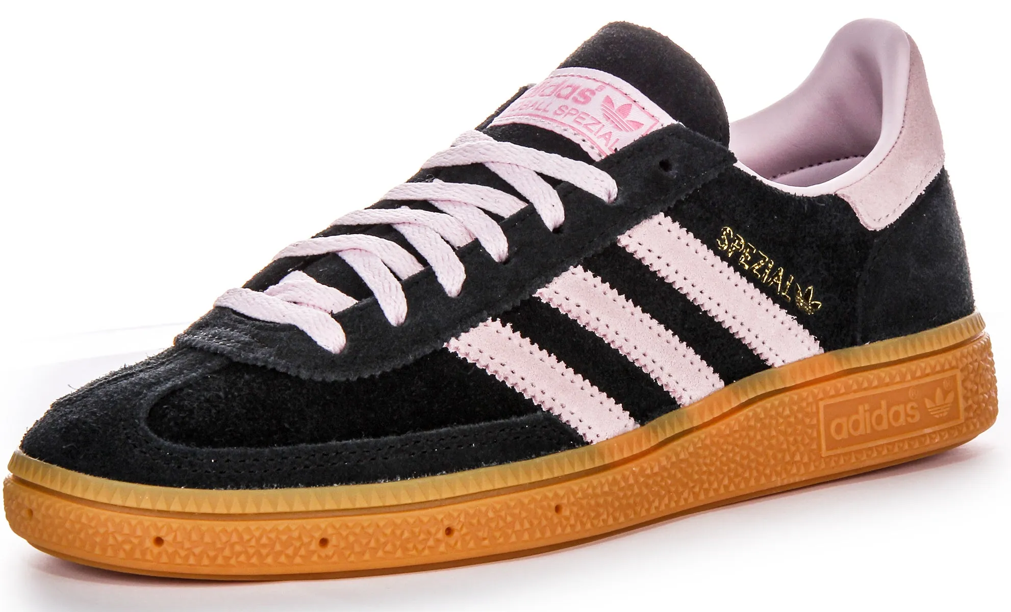 Adidas Handball Spezia In Black Pink For Women