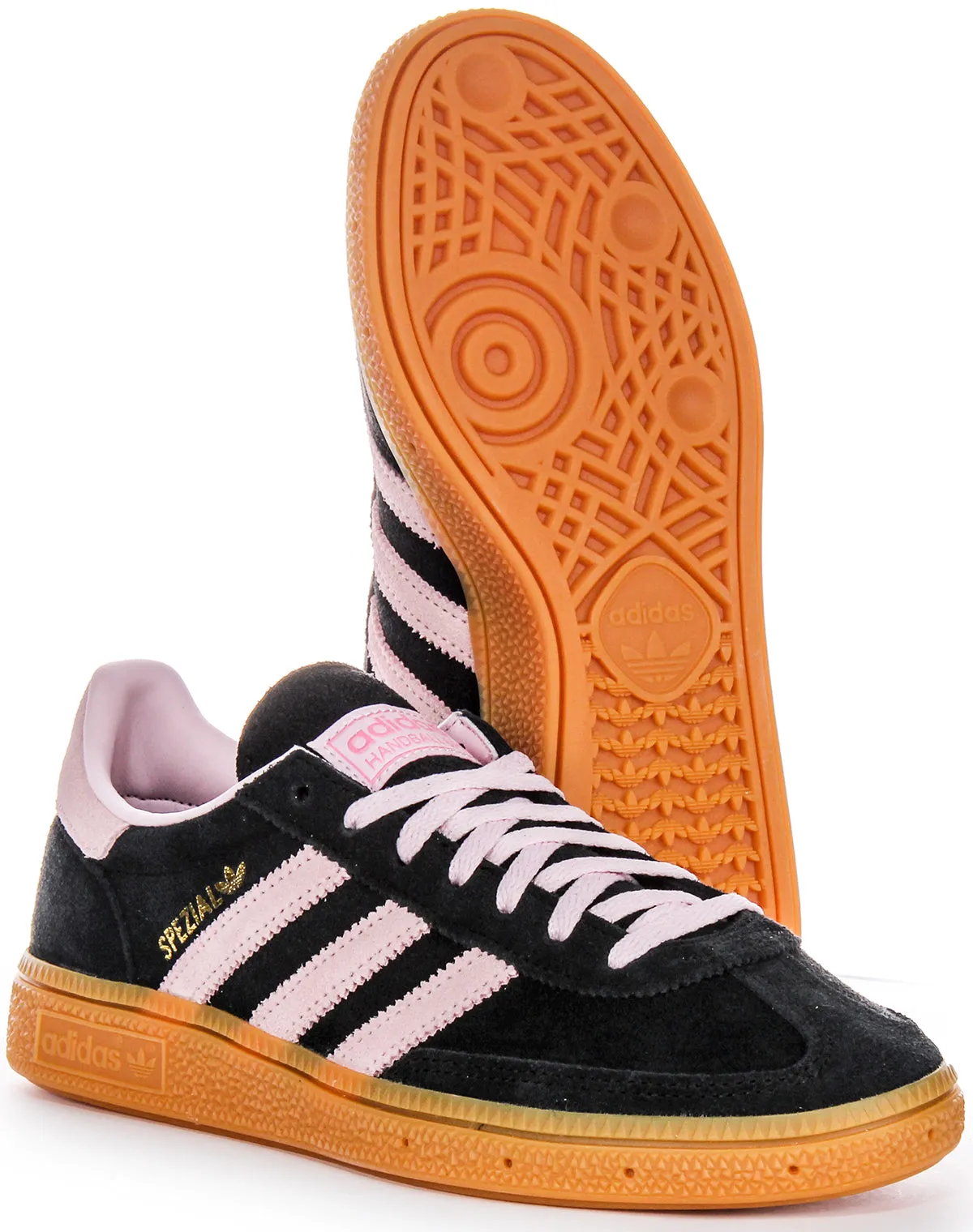 Adidas Handball Spezia In Black Pink For Women