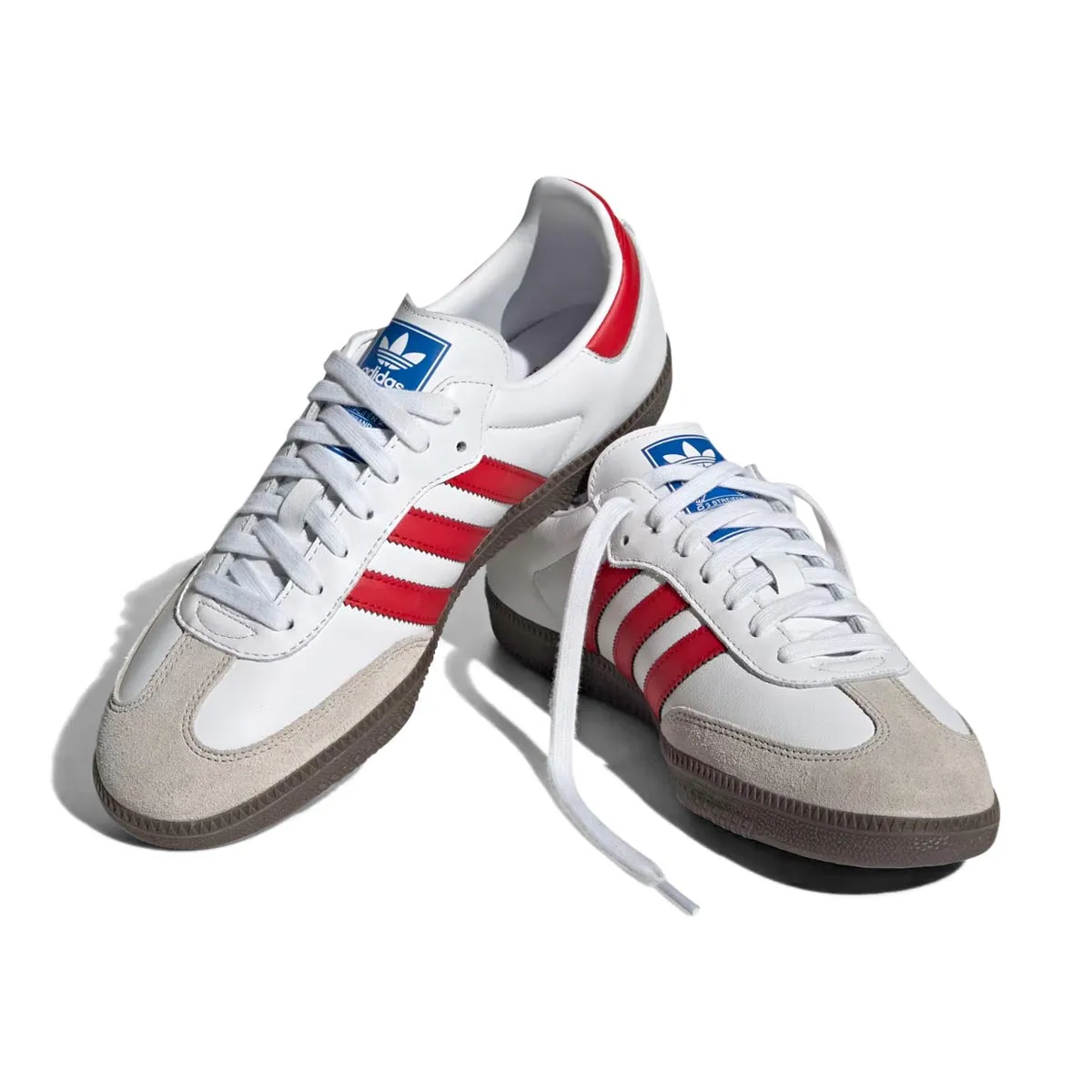 Adidas Samba OG 'White Better Scarlet' Men's Shoes