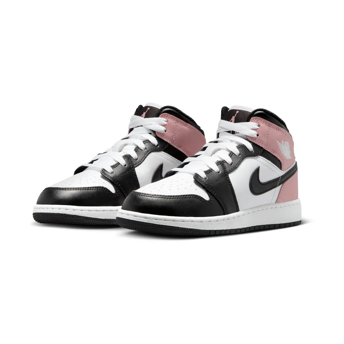 Air Jordan 1 Mid 'Rust Pink' Big Kids' Shoes