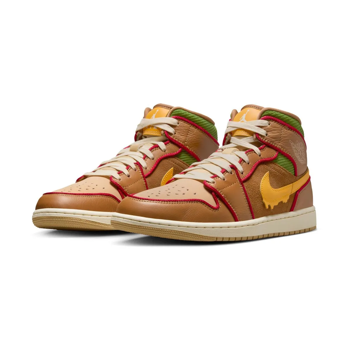 Air Jordan 1 Mid SE 'Cheeseburger' Men's Shoes