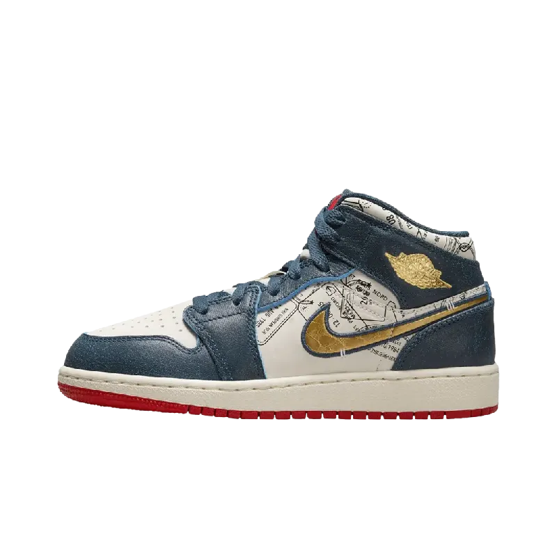 Air Jordan 1 Mid SE Take Flight (GS)