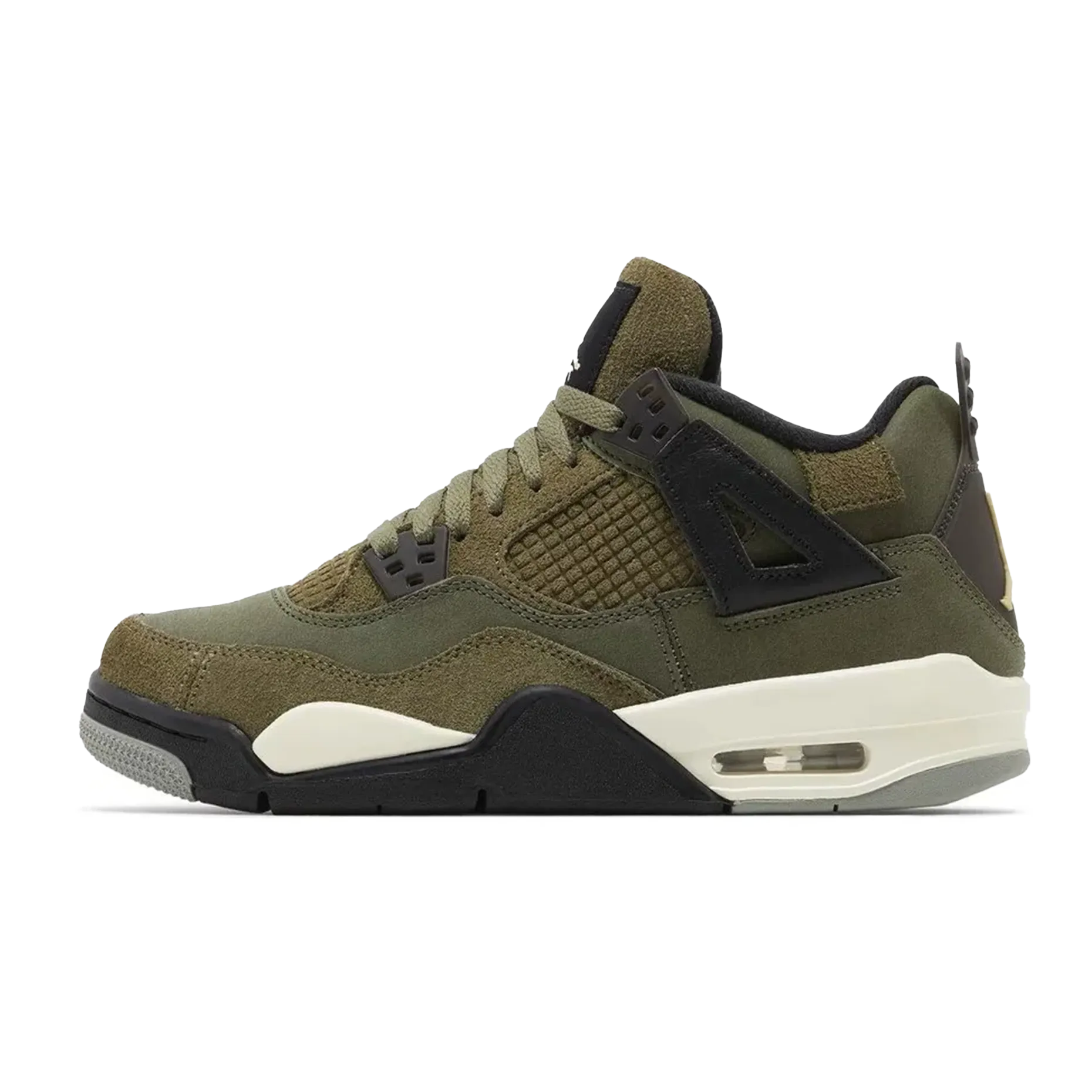 Air Jordan 4 Retro SE Craft Medium Olive (GS)