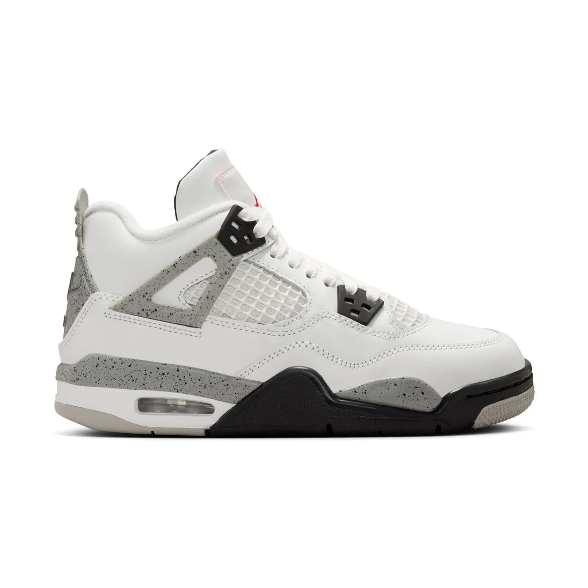 Air Jordan 4 Retro 'White Cement' Big Kids' Shoes