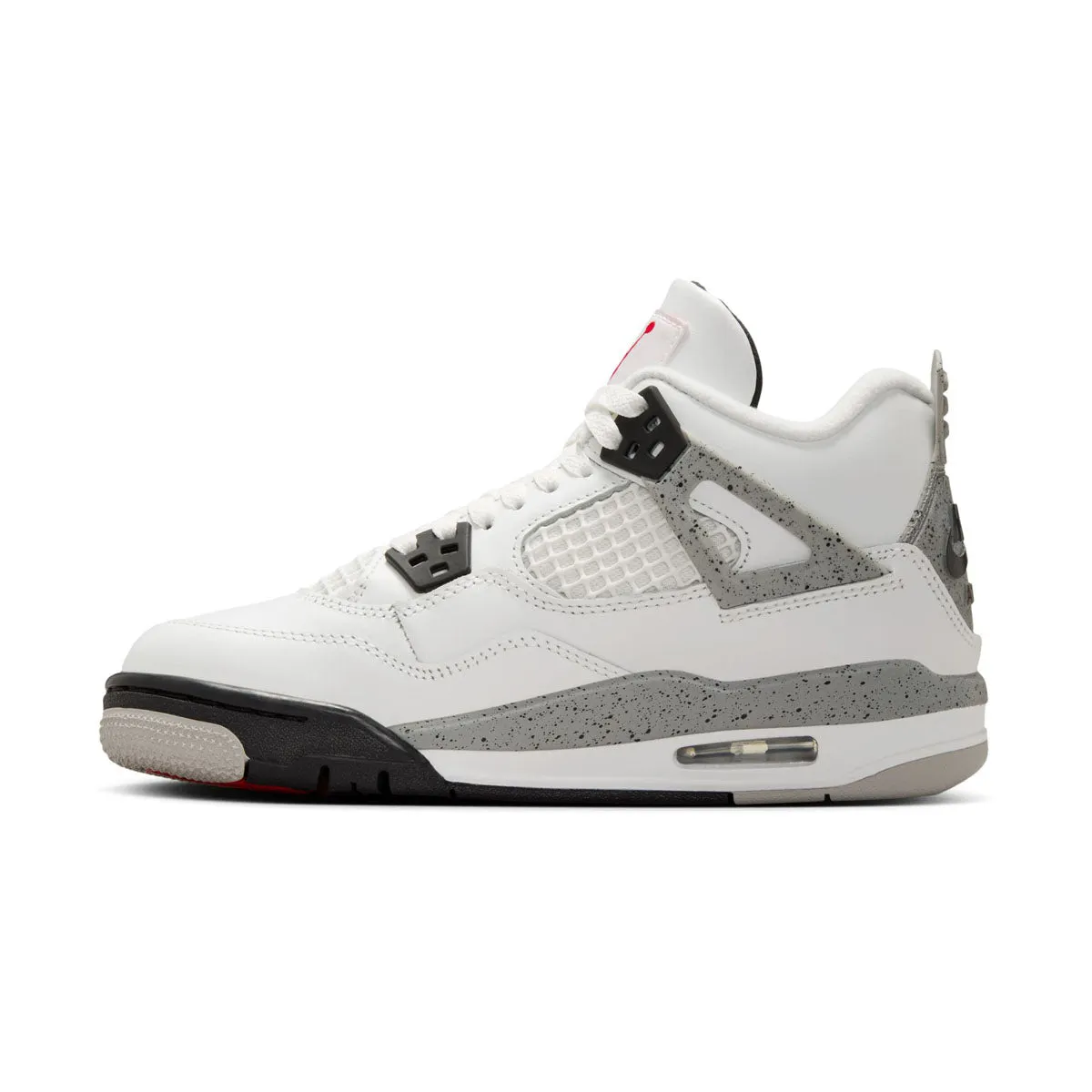 Air Jordan 4 Retro 'White Cement' Big Kids' Shoes