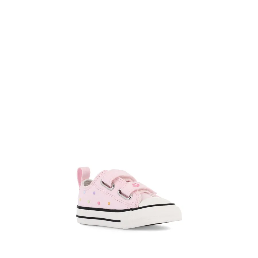 ALL STAR 2V LOW INFANT POLKA DOT - SUGAR BERRY/MULTI/VINTAGE WHITE