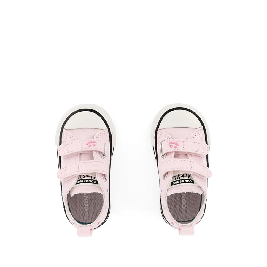 ALL STAR 2V LOW INFANT POLKA DOT - SUGAR BERRY/MULTI/VINTAGE WHITE