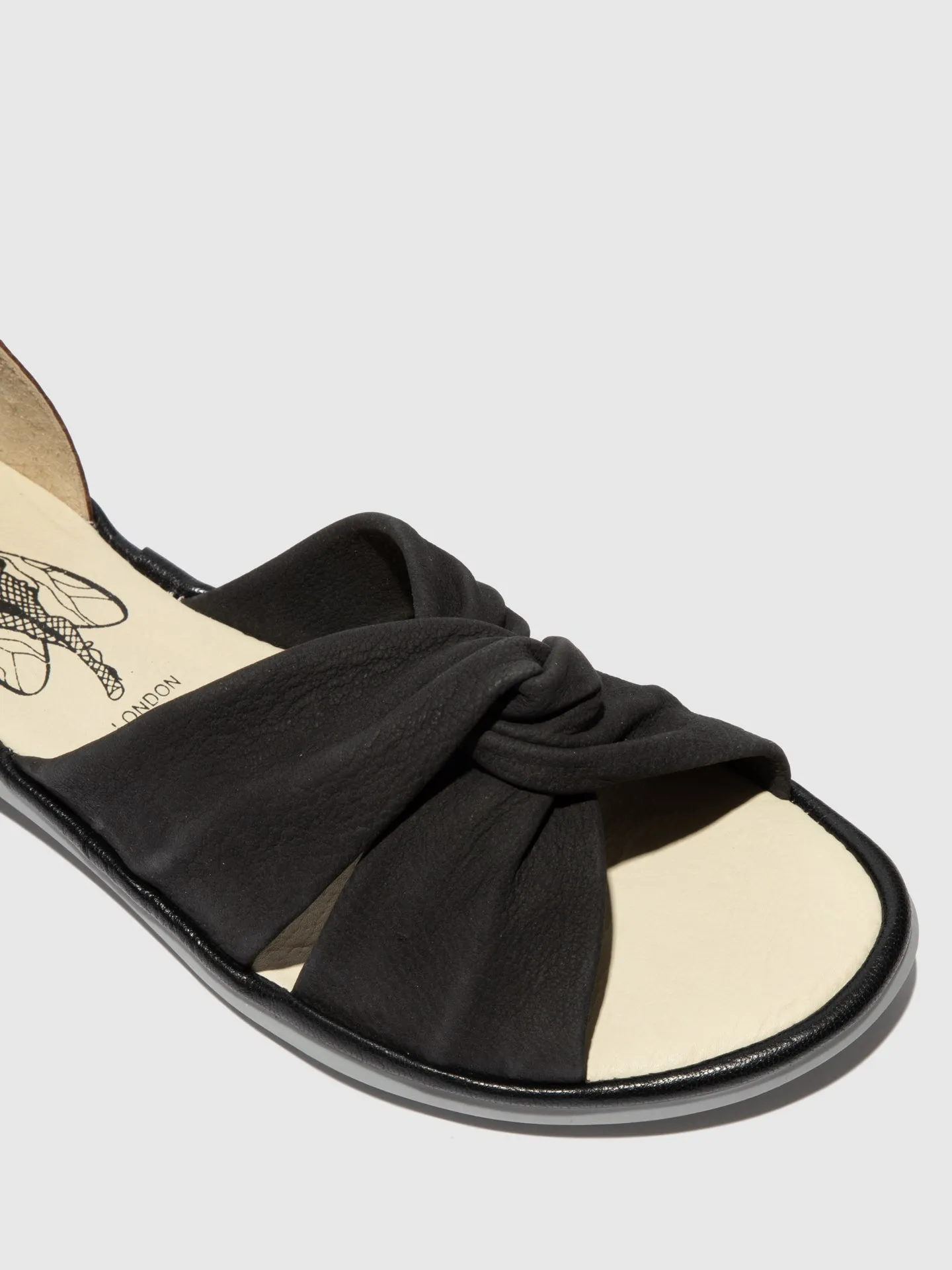 Ankle Strap Sandals COFA167FLY BLACK/BRONZE/BLACK