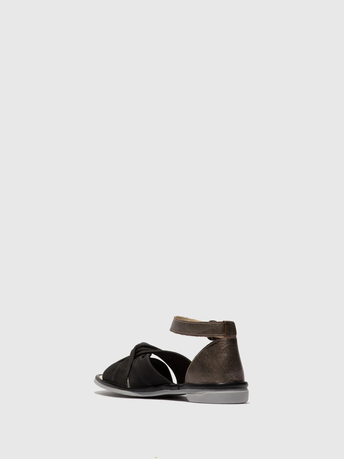 Ankle Strap Sandals COFA167FLY BLACK/BRONZE/BLACK