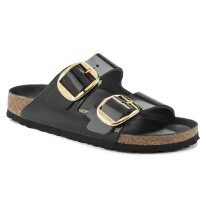 Arizona Big Buckle -  Black High Shine Leather||Arizona grosses boucles - Cuir noir trs brillant
