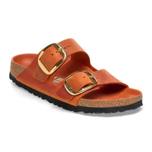 Arizona Big Buckle -  Burnt Orange Oiled Leather||Arizona grosses boucles - Cuir huil orange brl