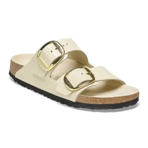 Arizona Big Buckle -  Ecru High Shine Leather||Arizona grosses boucles - Cuir trs brillant cru
