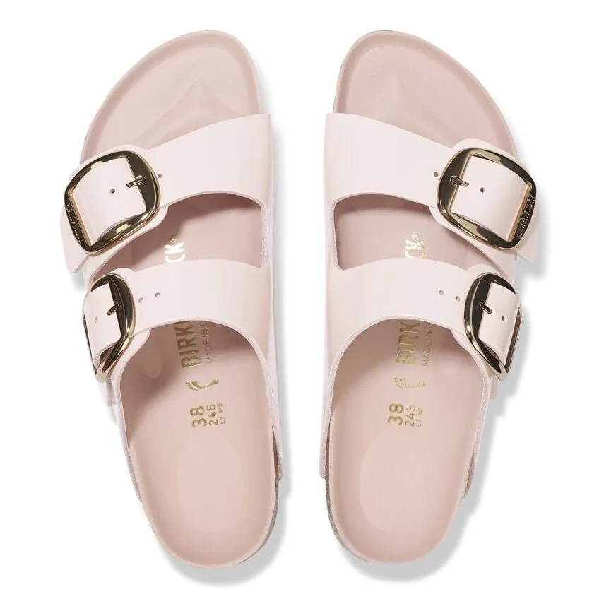 Arizona Big Buckle -  Light Rose High Shine Leather||Arizona grosses boucles - Cuir trs brillant rose ple