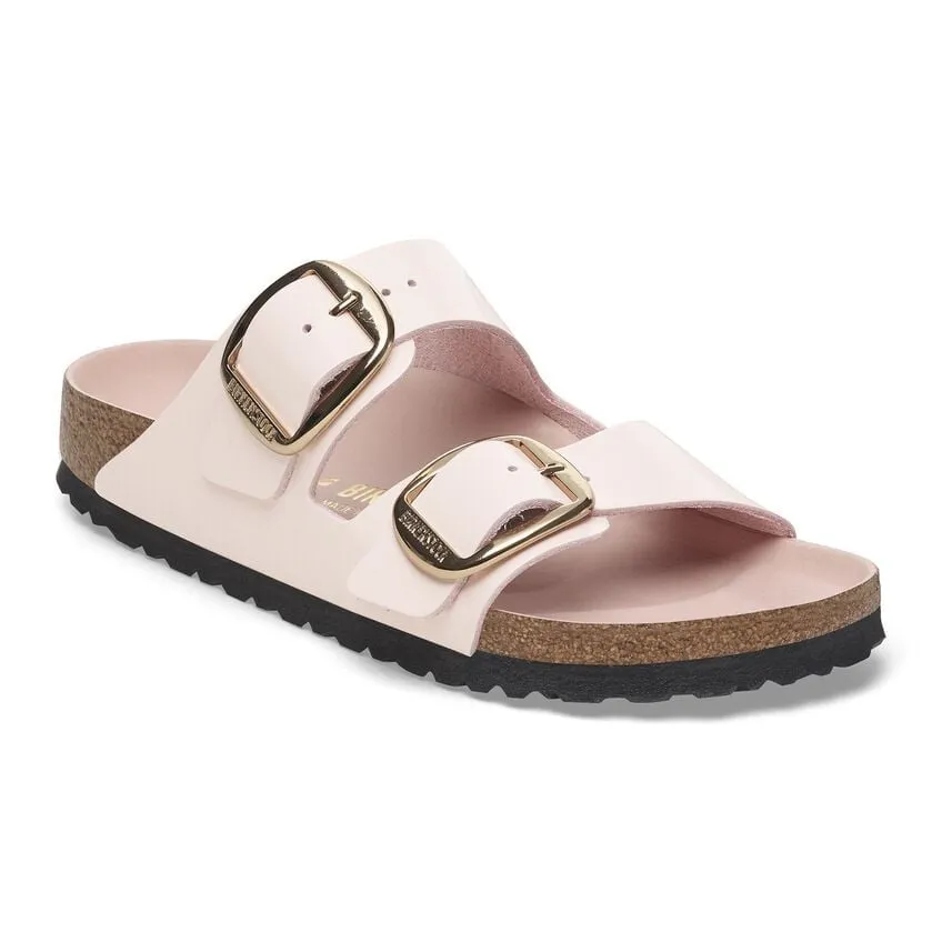 Arizona Big Buckle -  Light Rose High Shine Leather||Arizona grosses boucles - Cuir trs brillant rose ple