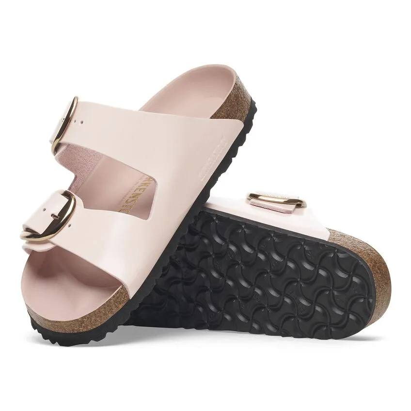 Arizona Big Buckle -  Light Rose High Shine Leather||Arizona grosses boucles - Cuir trs brillant rose ple