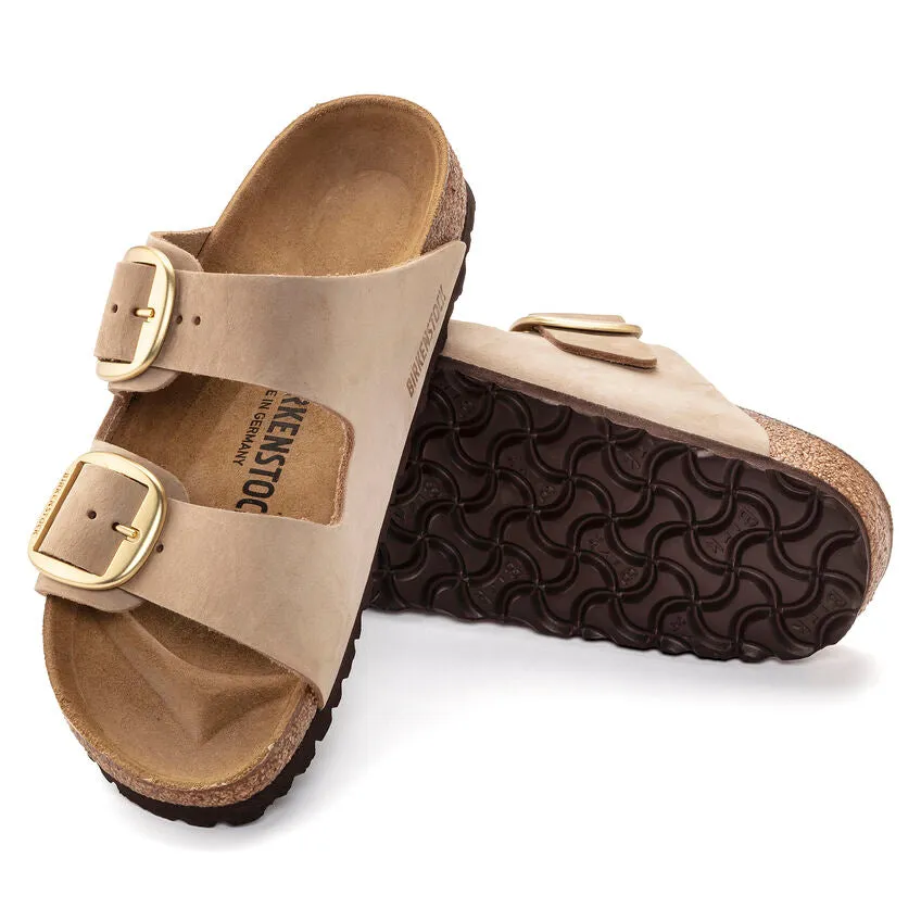 Arizona Big Buckle - Sandcastle Nubuck||Arizona grosses boucles - Nubuck sable