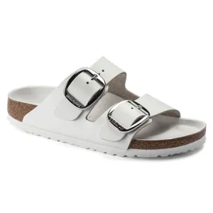 Arizona Big Buckle -  White Oiled Leather||Arizona grosses boucles - Cuir huil blanc