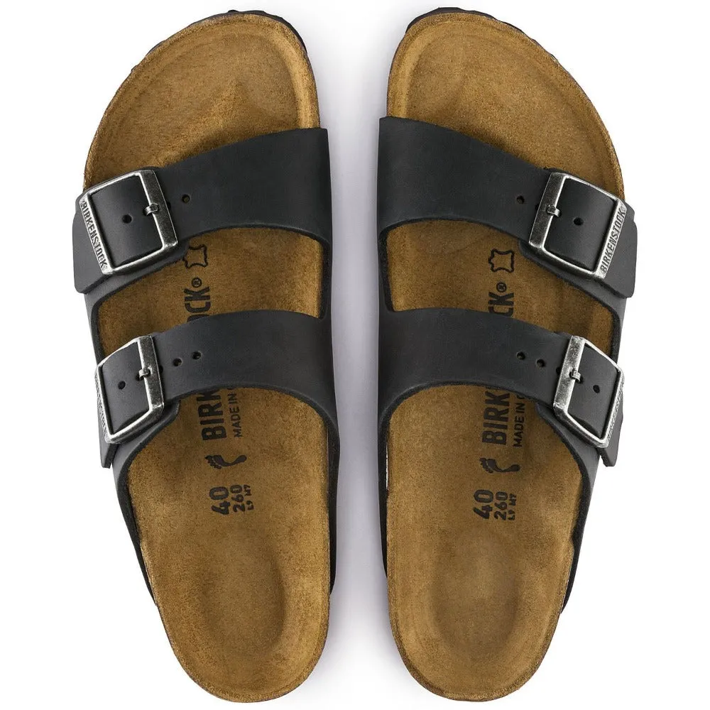 Arizona - Black Oiled Leather||Arizona - Cuir huil noir
