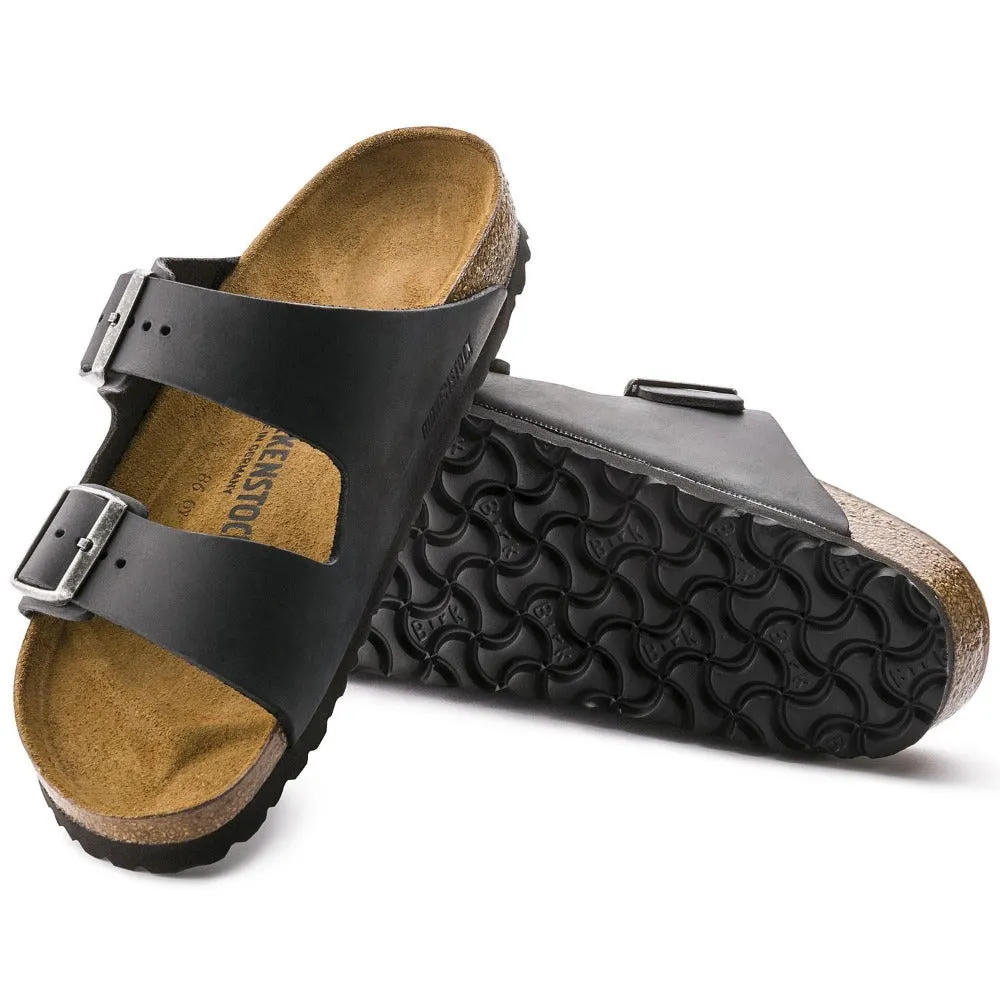 Arizona - Black Oiled Leather||Arizona - Cuir huil noir