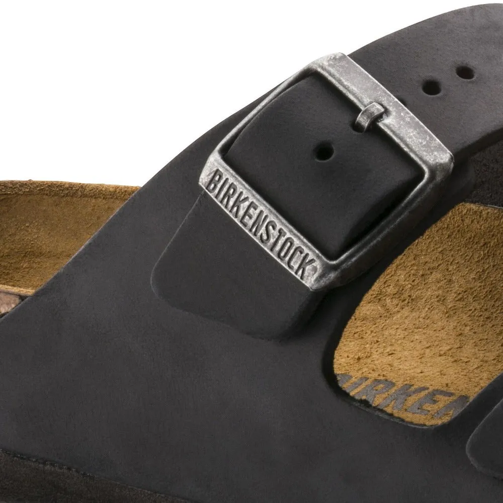 Arizona - Black Oiled Leather||Arizona - Cuir huil noir