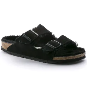 Arizona - Black Suede Shearling||Arizona - Sude fourrure Noir