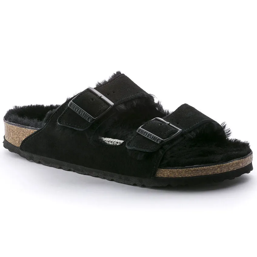Arizona - Black Suede Shearling||Arizona - Sude fourrure Noir