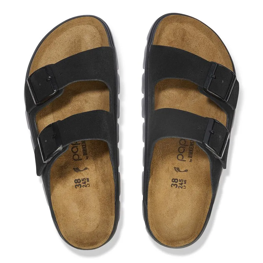 Arizona Chunky - Black Suede||Arizona grosse semelle - Sude noir
