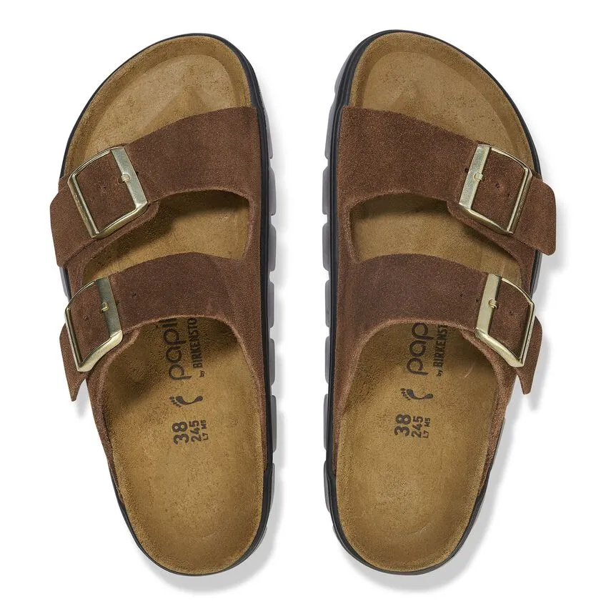 Arizona Chunky - Dark Tea Suede||Arizona grosse semelle - Sude th