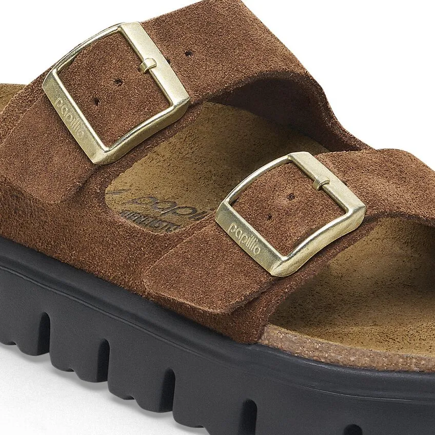 Arizona Chunky - Dark Tea Suede||Arizona grosse semelle - Sude th
