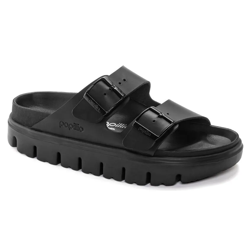 Arizona Chunky Exquisite - Black Leather||Arizona grosse semelle raffine - Cuir noir