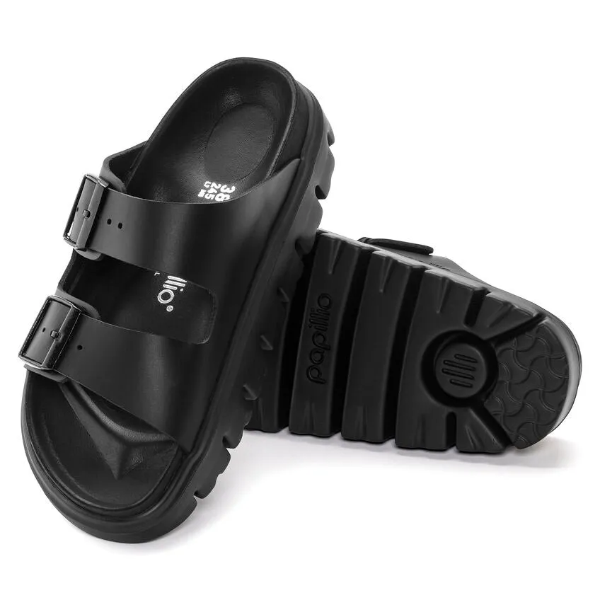 Arizona Chunky Exquisite - Black Leather||Arizona grosse semelle raffine - Cuir noir