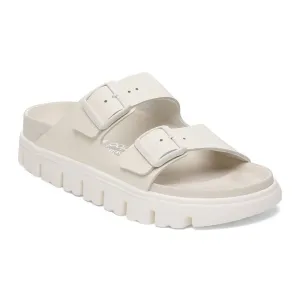 Arizona Chunky Exquisite - Eggshell Leather||Arizona grosse semelle raffine - Cuir coquille d'oeuf