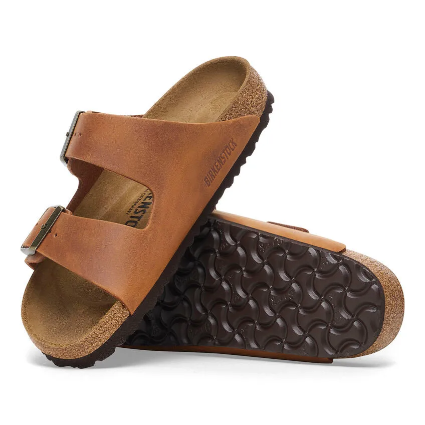 Arizona - Cognac Oiled leather||Arizona - Cuir huil cognac