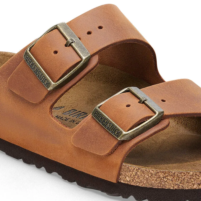 Arizona - Cognac Oiled leather||Arizona - Cuir huil cognac