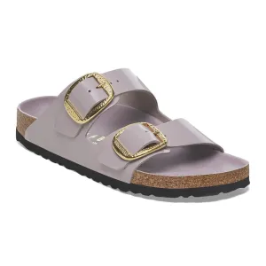 Arizona Hammered Big Buckle - Faded Purple High Shine Leather||Arizona grosse boucle martele - Cuir verni pourpre dlav