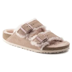 Arizona - Light Rose Suede Shearling||Arizona - Sude Fourrure Rose Clair