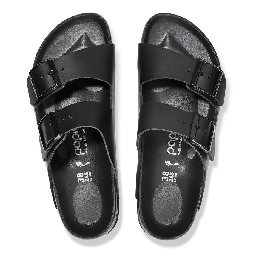 Arizona Platform Exquisite - Black Leather||Arizona plateforme raffine - Cuir noir