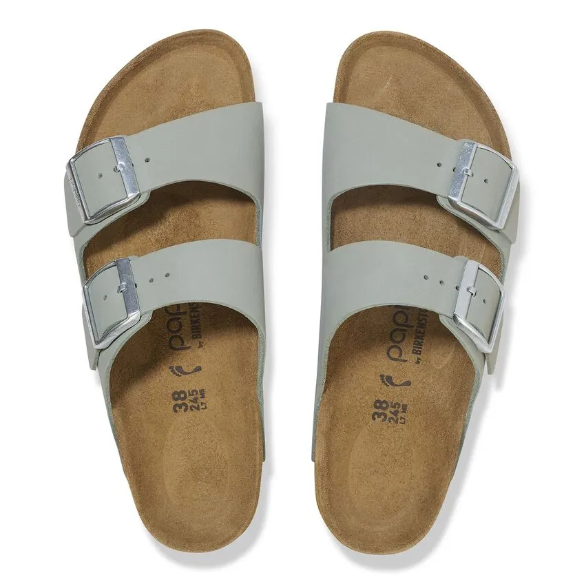 Arizona Platform- Pure Sage Nubuck Leather||Arizona Platform - Cuir nubuck sauge pure