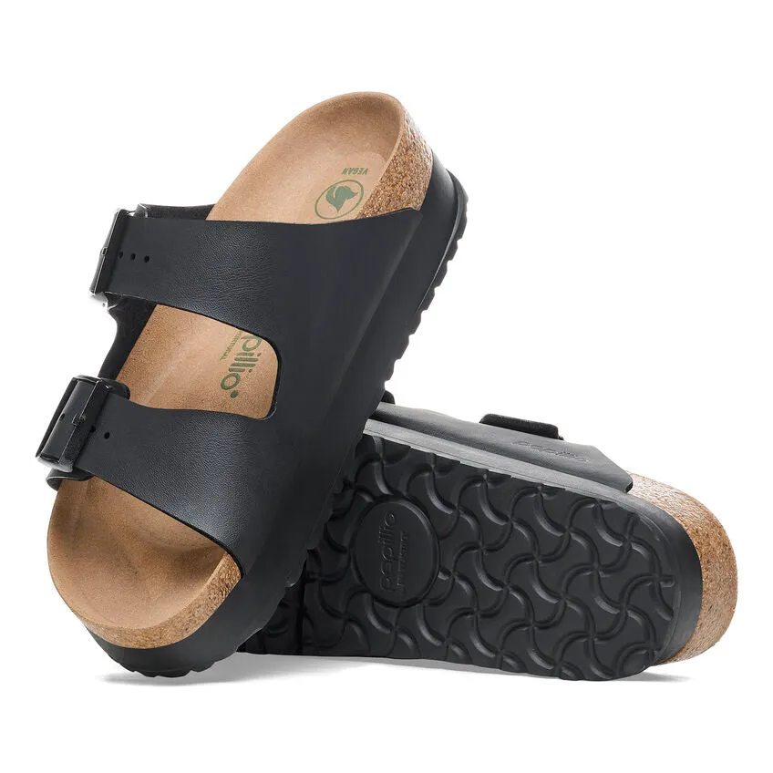 Arizona Platform Vegan - Black Birko-Flor||Arizona plateforme vgane - Birko-flor noir