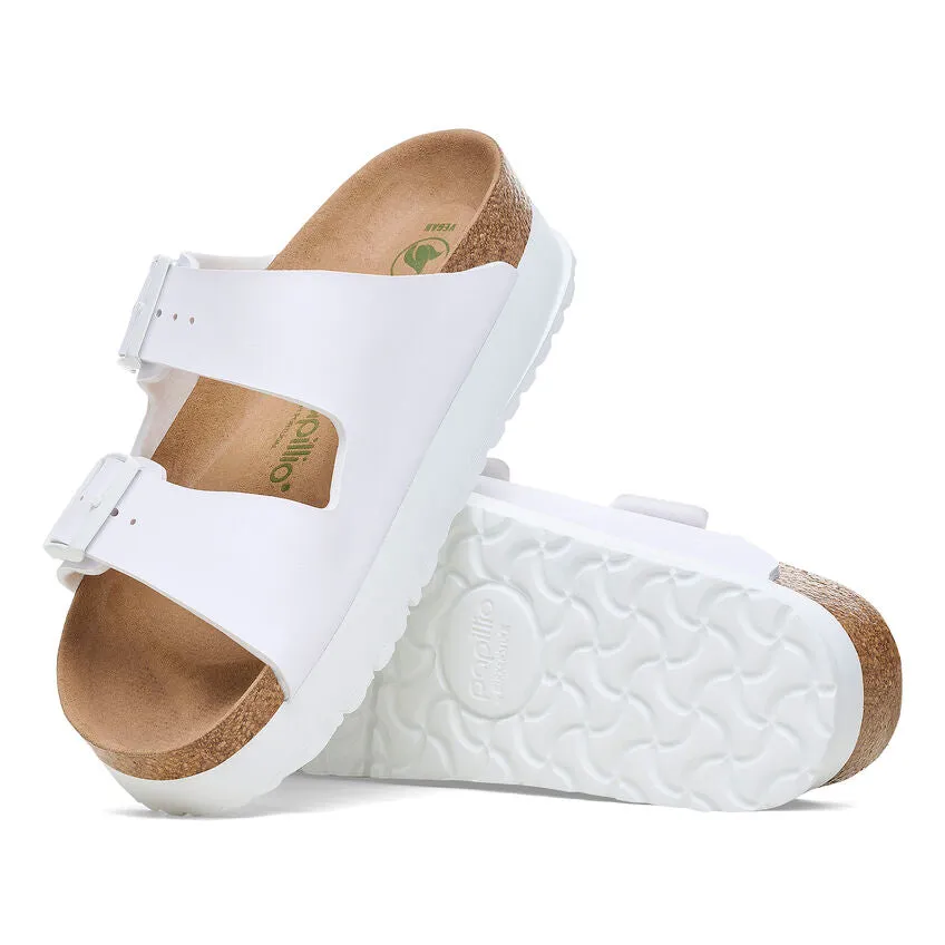 Arizona Platform Vegan - White Birko-Flor||Arizona plateforme vgane - Birko-flor blanc
