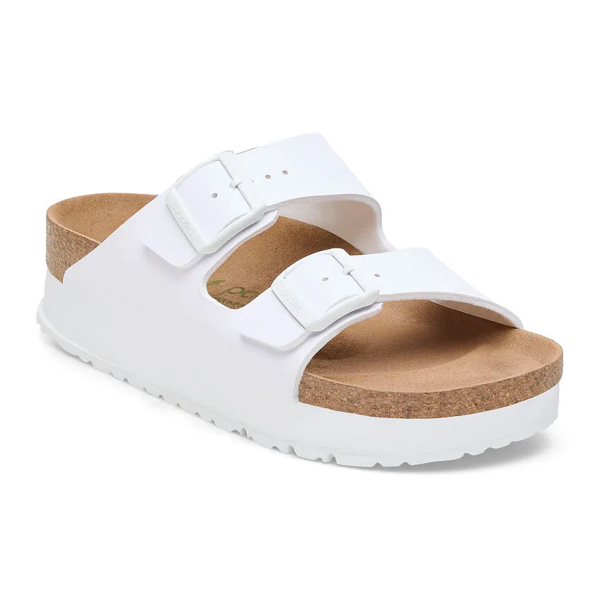 Arizona Platform Vegan - White Birko-Flor||Arizona plateforme vgane - Birko-flor blanc