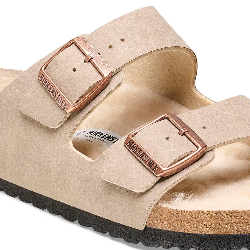 Arizona Shearling - Gray Taupe Desert Dust Microfiber||Arizona fourrure - Microfibre gris taupe poussire de dsert