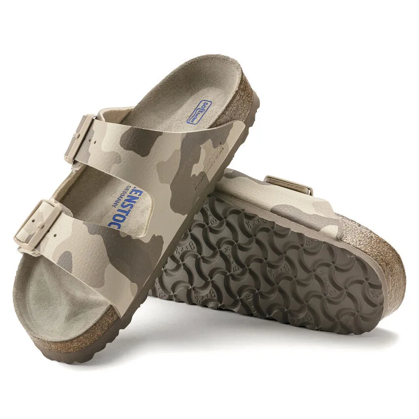 Arizona Soft - Desert Soil Camo Grey Taupe Birko-Flor||Arizona assise plantaire souple - Birko-Flor Desert Soil Camo Grey Taupe