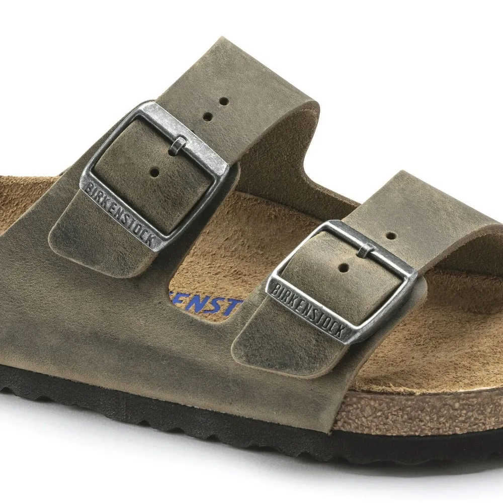 Arizona Soft - Faded Khaki Oiled Leather||Arizona assise plantaire souple - Cuir huil Kaki dfrachi
